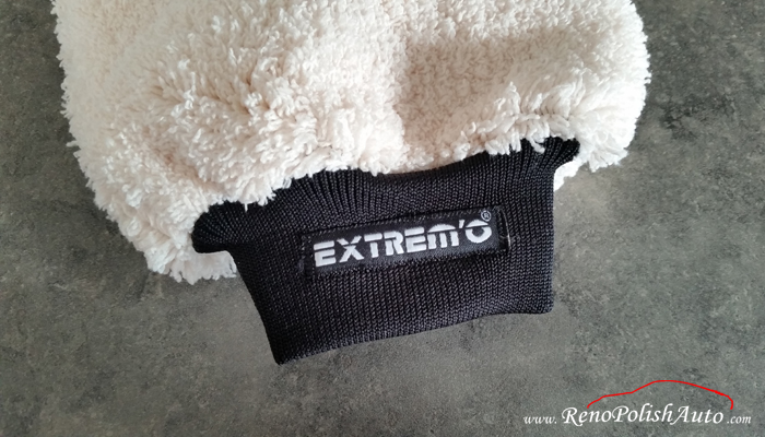 Gant Extremo Alchimy7 - gant de lavage broderie extremo