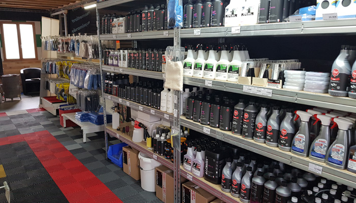 Boutique produits detailing nantes magasin renopolishauto dalle garage