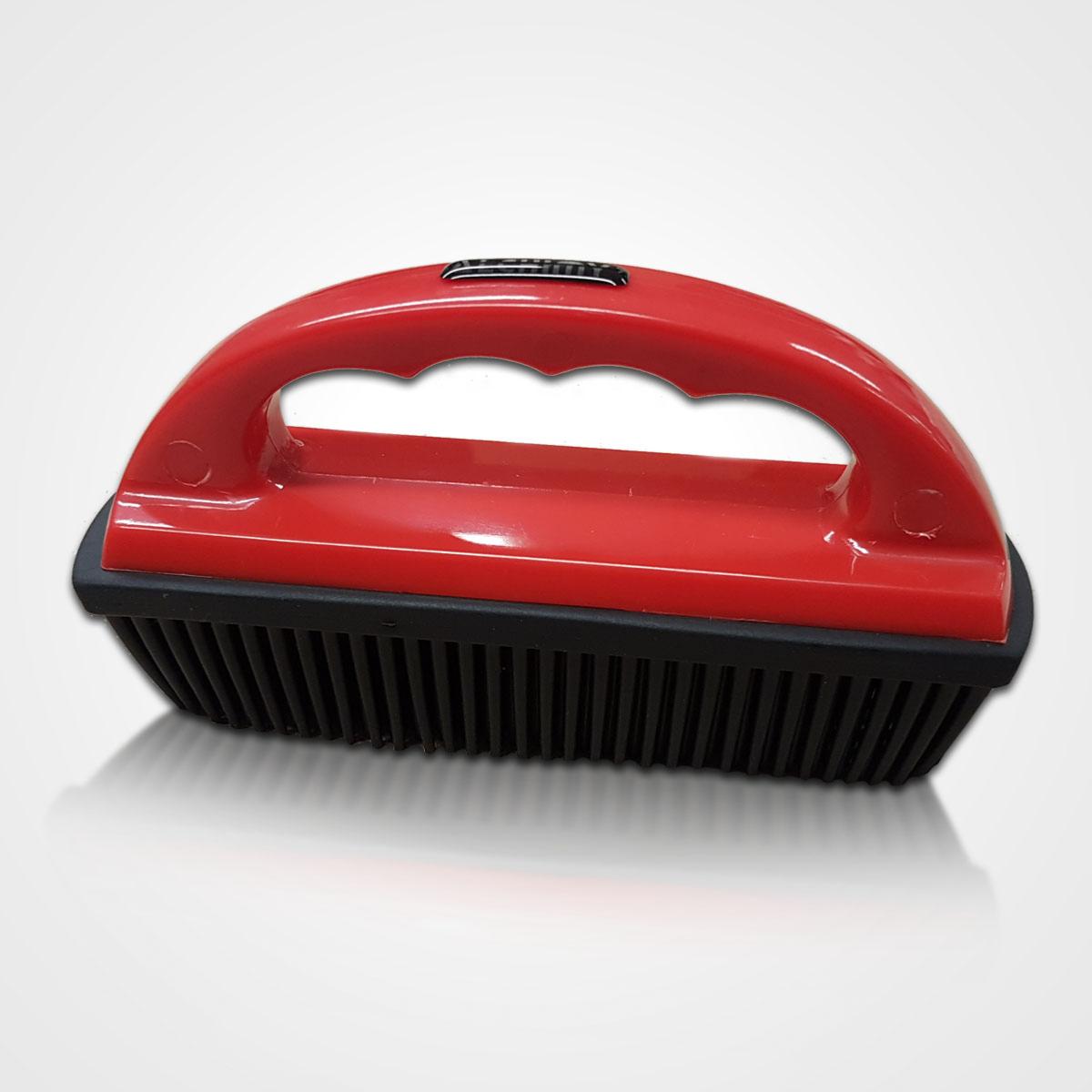 Brosse textile caoutchouc