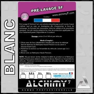 Prélavage Snow Foam - pH Neutre - BLANC 2.5L