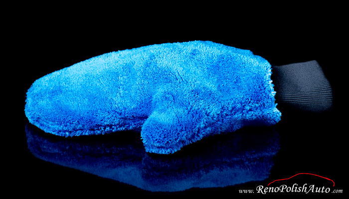 Gant de lavage auto microfibre renopolishauto