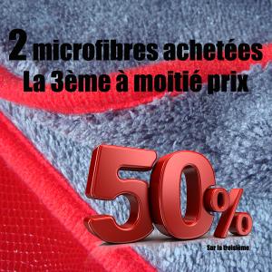 3 Microfibres Chubby RenoPolishAuto - PROMOTION