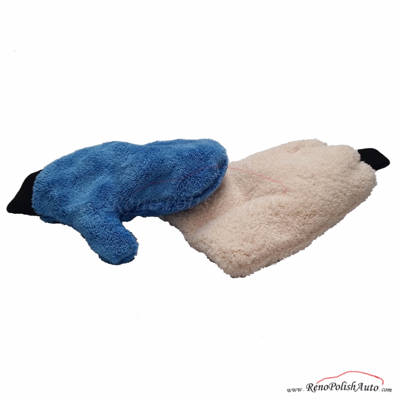 Lot De 2 Gants De Nettoyage Microfibres Pour Vélo - Ultra-doux, élimine Saleté Et Poussière Sans Rayer, Réutilisables Lavables