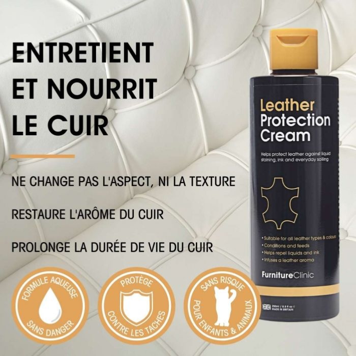 Entretien cuir Furniture Clinic Leather Protection Cream