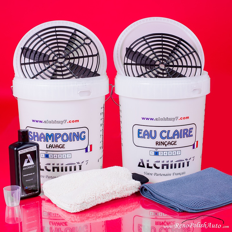 Kit de lavage et séchage parfait pour votre voiture