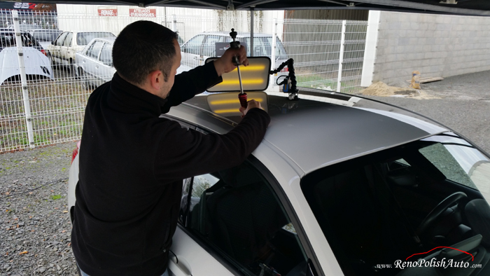 Debosselage sans peinture Nantes DSP 44 RenoPolishAuto