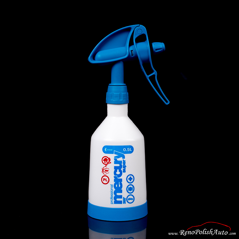 Kwazar Mercury Pro+ 1L Sprayer – 360° Double Action, RED, Professional Grade