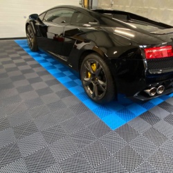 Dalle de garage clipsable anthracite 