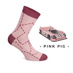 Chaussettes Heel Tread Porsche Pink Pig
