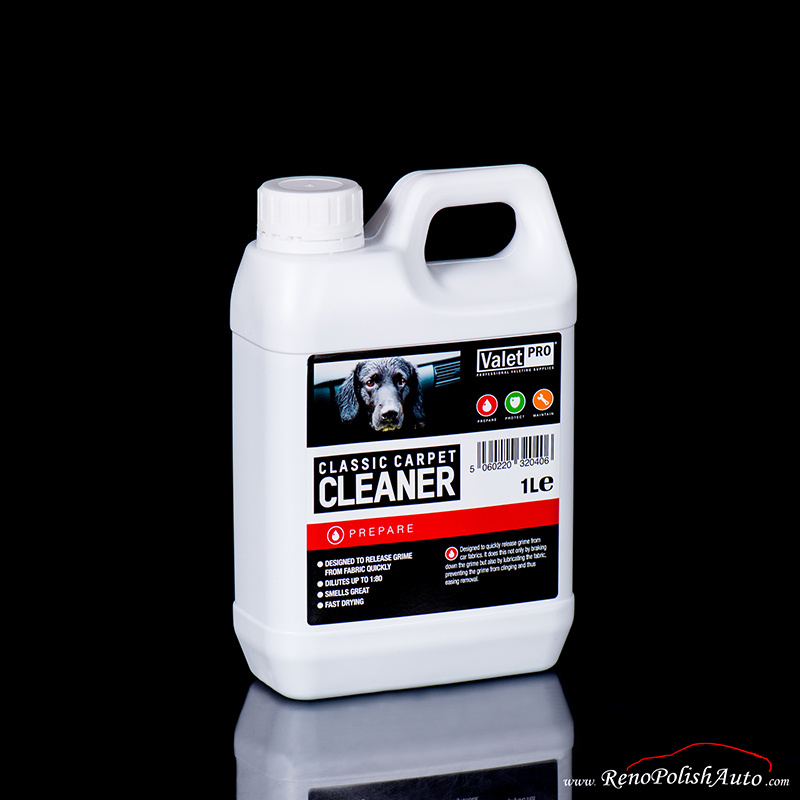 Classic Carpet Cleaner pour un nettoyage en profondeur.